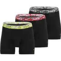 Nike Underwear Boxers jaune fluo / gris / rouge / noir