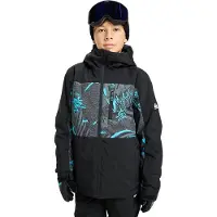 Quiksilver Side Hit Printed Jacket Noir 4-5 Years Garçon