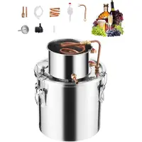Vevor Distillateur Alambic Inox 19 L
