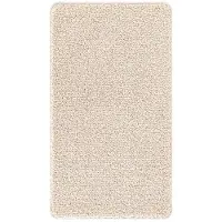 vidaXL Tapis de bain antidérapant Crème 70 x 120 cm PP