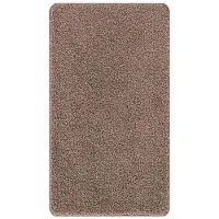 vidaXL Tapis de bain antidérapant Marron 70 x 120 cm PP