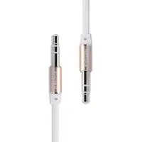 Remax CÂBLE JACK-JACK 3,5 mm 1 m blanc (1 m, Câble AUX)