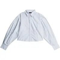 G-Star Chemisier bleu pastel / blanc