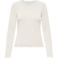ONLY T-shirt 'ONLVirro' crème