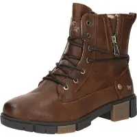 Mustang Bottines à lacets marron