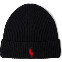 Ralph Lauren Bonnet rouge / noir
