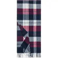 Roeckl Écharpe 'MODERN PLAID' bleu / bleu foncé / rouge / rouge foncé