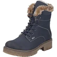 Rieker Bottines à lacets bleu nuit