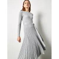 Apricot Robes en maille gris