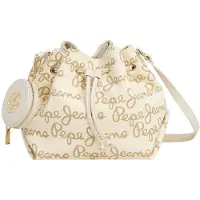 Pepe Jeans pour femme. PL0300075 Sac Giulia blanc cassé (OSFA), Casuel, Fête, Coton