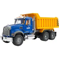 BRUDER Mack Granite Tip Up Truck (02815) Argenté