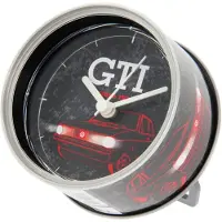 Vw-collect VW GTI klokke/ur "Depuis 1976", sort