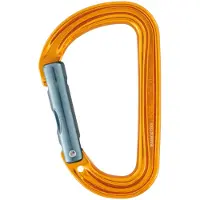 Petzl - Mousqueton polyvalent - SM'D Wall en Aluminium - Orange