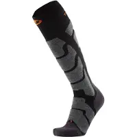 Therm-ic - Chaussettes de ski techniques - Ski Insulation Grey/Black - Taille 35-38 - Noir