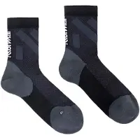 Nnormal - Chaussettes de trail/running - Race Sock Low Cut Black - Taille M - Noir