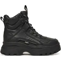 Buffalo Bottes à lacets 'Venom' noir