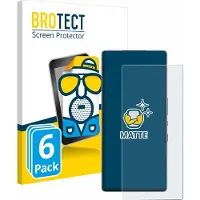 BROTECT Protection Mat (6 pcs, Nubia Red Magic), Téléphone portable : film de protection, Transparent