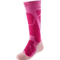 Therm-ic - Chaussettes de ski - Ski Warm Junior Pink/Coral en Laine - Taille Enfant 35-38 - Rose