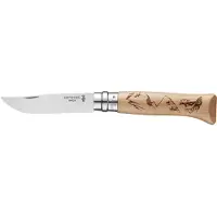 Opinel Couteau Gravé Lame 8.5 Cm Sport Rando