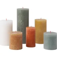 Bolsius Lot De 6 Bougies, Multicolore