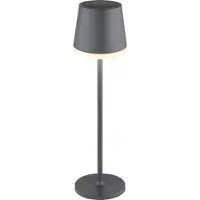 Globo Lampe de table solaire Vannieso anthracite