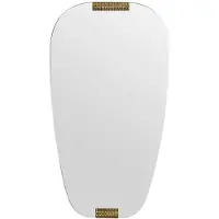 House Doctor Pinces miroir dorées 58x32cm