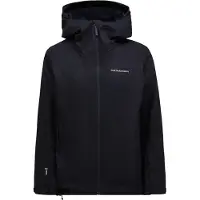 Peak Performance - Veste de ski imperméable - M Rider Tech Insulated Jacket Black pour Homme - Taille L - Noir