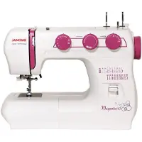 Janome Machine à coudre Magenta 43 60 W Blanc et Rose