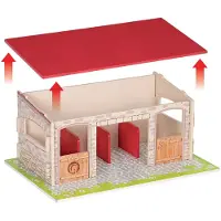 Papo Écurie - 40 x 18 x 27 cm - - UneTaille - Figurine de Jeu