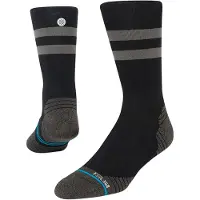 Stance - Chaussettes de trail/running - Franchise Ul Crew Black en Coton - Taille L - Noir