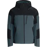 Spyder - Veste de ski imperméable et chaude en Primaloft - Vanqysh Jacket Slate Blue pour Homme en Nylon - Taille L - Bleu