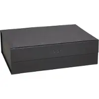 Oyoy Boîtes de rangement L45 x W33 x H15 noir