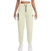 Nike Pantalon 'TCH FLC' beige clair / noir
