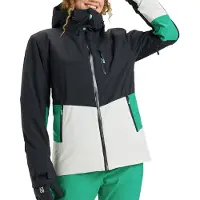 Roxy - Veste de ski/snowboard - Stormdash Jacket True Black pour Femme en Matières Recyclées - Taille S - Noir