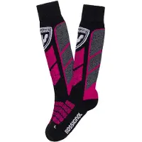 Rossignol - Chaussettes de ski stretch et respirantes - W Thermotech Socks Orchid Pink pour Femme en Laine - Taille M - Rose