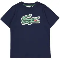 Lacoste 947072 Short Sleeve T-shirt Bleu 10 Years Garçon
