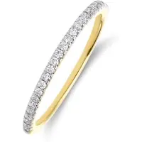 Lucardi Bague or / transparent