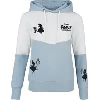 Alice im Wunderland Sweat-shirt à capuche Disney de - Silhouettes - S - 3XL - pour Femme - multicolore - Taille XL