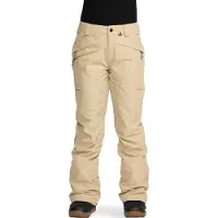 Volcom - Pantalon de snow imperméable et respirant en GORE-TEX ePE - Kanyon Insulated Gore-Tex Pant W Oatmeal pour Femme - Taille M - Beige