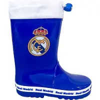 Real Madrid Bottes de pluie pour enfants Bottes en caoutchouc étanches pour unie 29