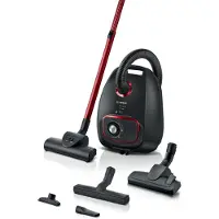Bosch Serie 4 BGL41POW2H, 850 W, Aspirateur à tambour, Sec, Sac à poussière, 4 l, HEPA