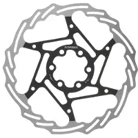Ashima Aro 19 6b Brake Disc Argenté 180 mm