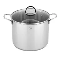 Cs Koch-systeme Casserole Carl Schmidt Sohn Trier, acier inoxydable, 24 x 22 cm, 10,5 l, argent