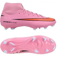 Nike Chaussure de foot à crampons montante multi-surfaces Mercurial Superfly 10 Academy - Rose | Taille 38