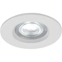 Nordlux Spots , Don Smart, dimmable, Blanc, Salle de bains, Plastique