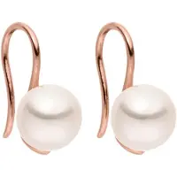 Purelei Boucles d'oreilles 'Pure Pearl' or rose / blanc perle