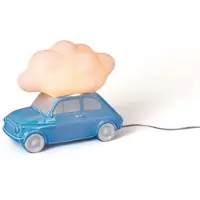 Seletti Lampe de Table , dimmable, Bleu, Salon / séjour, Céramique
