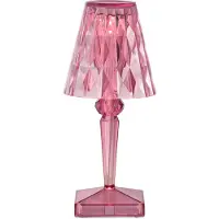 Kartell New Battery Lampe Portable Pastel Pink