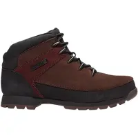 Timberland pour homme. TB0A2K84EIV1 Euro Sprint Leather Ankle Boots brown (45.5), Cuir, Marron, Plat, Lacets, Casuel, Sport, Outdoor, De ple