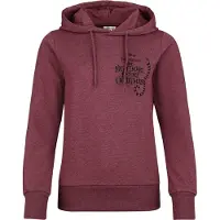 The Nightmare Before Christmas Sweat-shirt à capuche Disney de - Sally - S - L - pour Femme - rouge chiné - Taille S